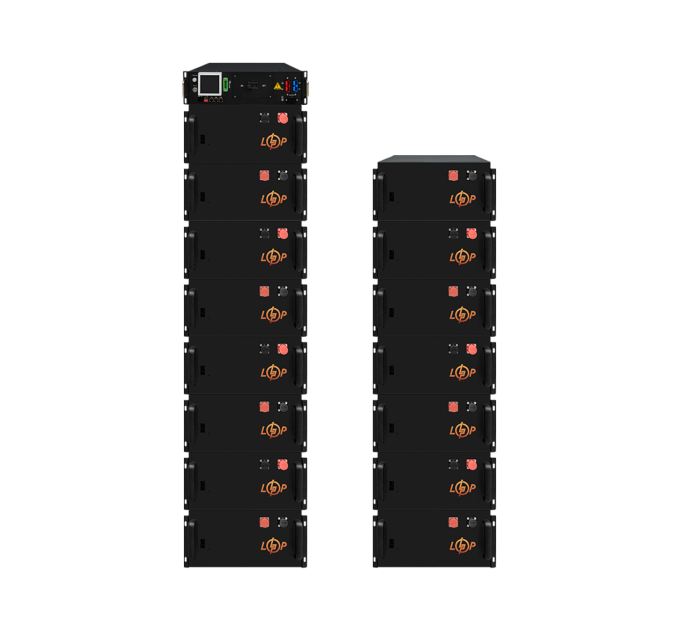 Високовольтний акумулятор LP LiFePO4 Battery HVM 768V 50Ah (38400 Wh) BMS 160А метал