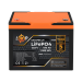Акумулятор LP LiFePO4 12,8V - 100 Ah (1280Wh) (BMS 100A/50А) пластик для ДБЖ