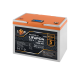 Акумулятор LP LiFePO4 12,8V - 100 Ah (1280Wh) (BMS 100A/100А) пластик LCD Smart BT