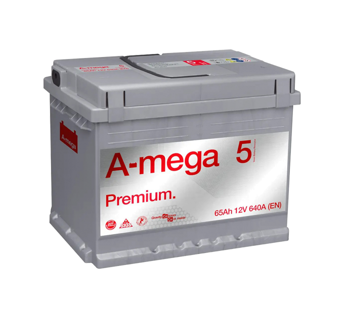 Акумулятор авто Мегатекс A-mega Premium (M5) 6СТ-65-А3 (лев) ТХП 640