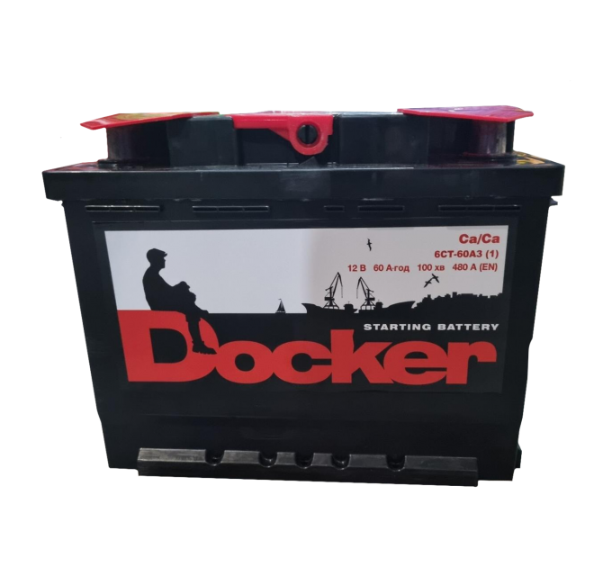 Акумулятор Westa Super ECONOM DOCKER 6CТ-60 АЗ + ліворуч