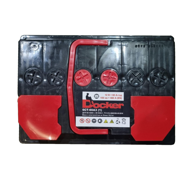 Акумулятор Westa Super ECONOM DOCKER 6CТ-60 АЗ + ліворуч