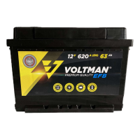 Акумулятор Westa EFB VOLTMAN 6CТ-63 А + зліва