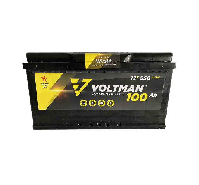 Акумулятор Westa PREMIUM VOLTMAN 6СТ-100 А + справа