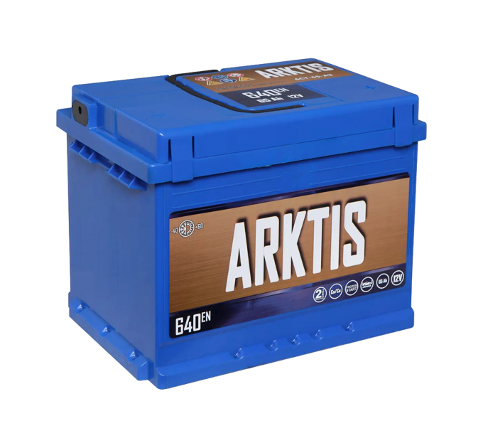 Акумулятор авто Мегатекс «ARKTIS» 6СТ-65-А3 (прав) ТХП 640