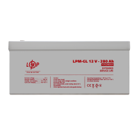 Акція. Акумулятор гелевий LPM-GL 12V - 280 Ah