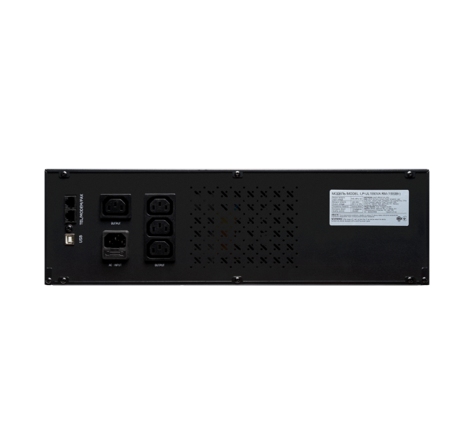 Джерело безперебійного живлення (ДБЖ) LP-UL1550VA RM (rack mounts) (with battery)