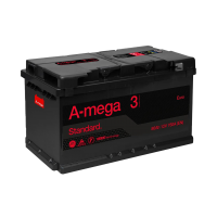 Акумулятор авто Мегатекс A-mega Standard (М3) 6СТ-80-АЗ (прав) euro ТХП 760