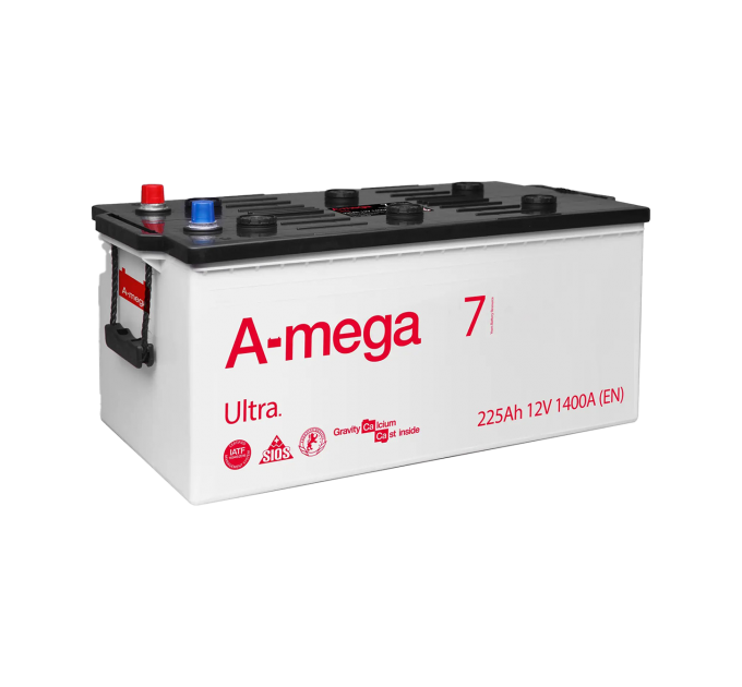 Акумулятор авто Мегатекс A-mega Ultra 6СТ-225-А3 (лев) ТХП 1400