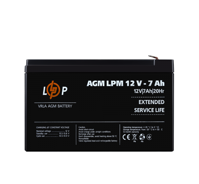 Блок безперебійного живлення з АКБ GV-007-UPS-A-1203-8A-7Ah
