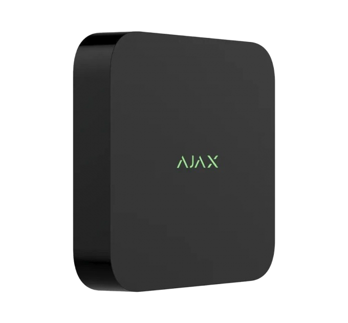 Мережевий відеореєстратор Ajax NVR (16ch) (8EU) на 16 каналів чорний