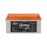 Акумулятор LP LiFePO4 51,2V - 32 Ah (1638Wh) (BMS 64A/32А) пластик Smart BT