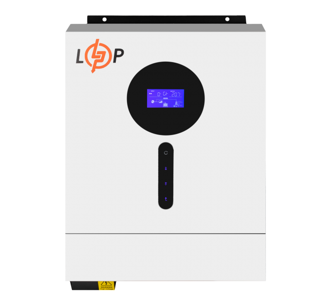 Гібридний сонячний інвертор (ДБЖ) LPW-VM II Elite 6000VA (6000Вт) 48V 120A MPPT 60-450V ON-OFF GRID