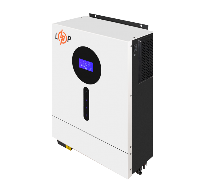 Гібридний сонячний інвертор (ДБЖ) LPW-VM II Elite 6000VA (6000Вт) 48V 120A MPPT 60-450V ON-OFF GRID