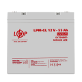 Акція.Акумулятор гелевий LPM-GL 12V - 55 Ah
