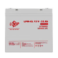Акція.Акумулятор гелевий LPM-GL 12V - 55 Ah