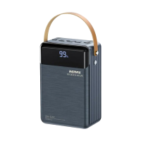 Зовнішній акумулятор Remax Lesu II PD 20W + QC 22.5W 80000mAh Сірий (RPP-566)