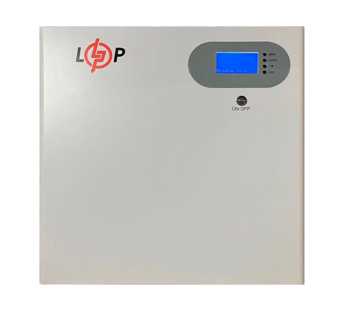Акумулятор LP LiFePO4 51,2V - 100 Ah 5120Wh (Smart BMS 100A) з LCD WAB RS485/CAN