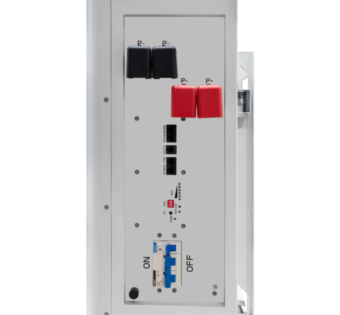 Акумулятор LP LiFePO4 51,2V - 280 Ah (14336 Wh) (Smart BMS 200A) с LCD AB RS485/CAN
