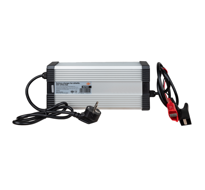 Зарядний пристрій для акумуляторів LiFePO4 60V (73V)-10A-600W