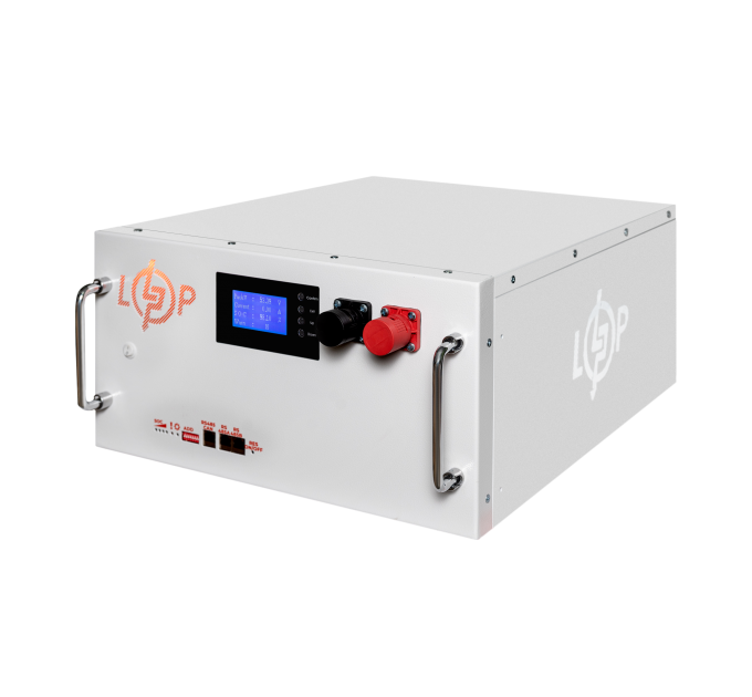 Акумулятор LP LiFePO4 51,2V - 230 Ah (11776Wh) (BMS SP 200A/100A) RM RS485/CAN LCD WH