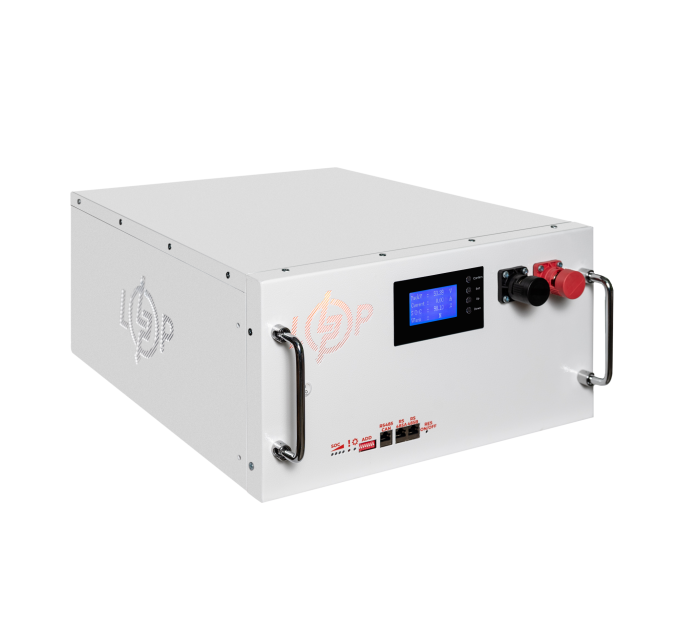 Акумулятор LP LiFePO4 51,2V - 230 Ah (11776Wh) (BMS SP 200A/100A) RM RS485/CAN LCD WH