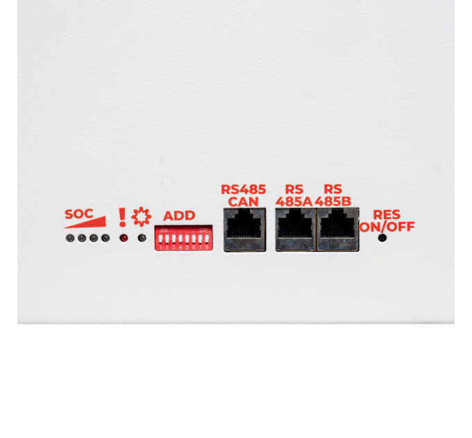 Акумулятор LP LiFePO4 51,2V - 230 Ah (11776Wh) (BMS SP 200A/100A) RM RS485/CAN LCD WH