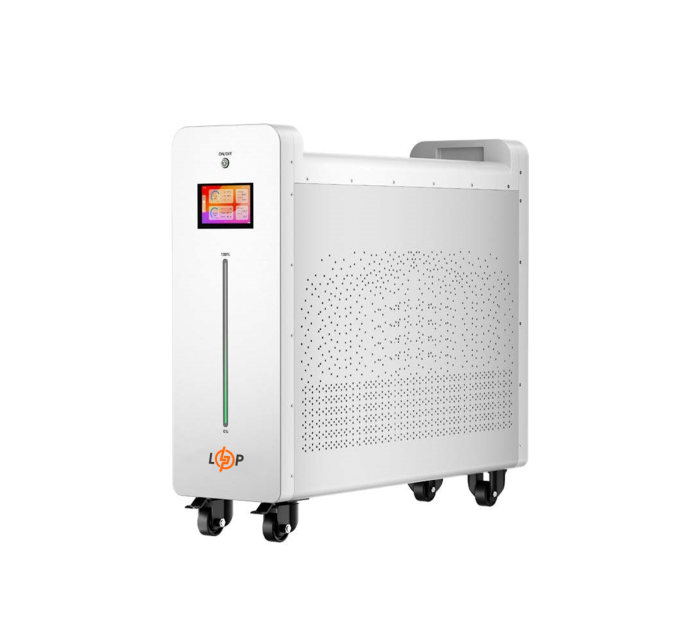 Акумулятор LP LiFePO4 51,2V - 314 Ah (16076 Wh) (Smart BMS 200A) з LCD AB RS485/CAN
