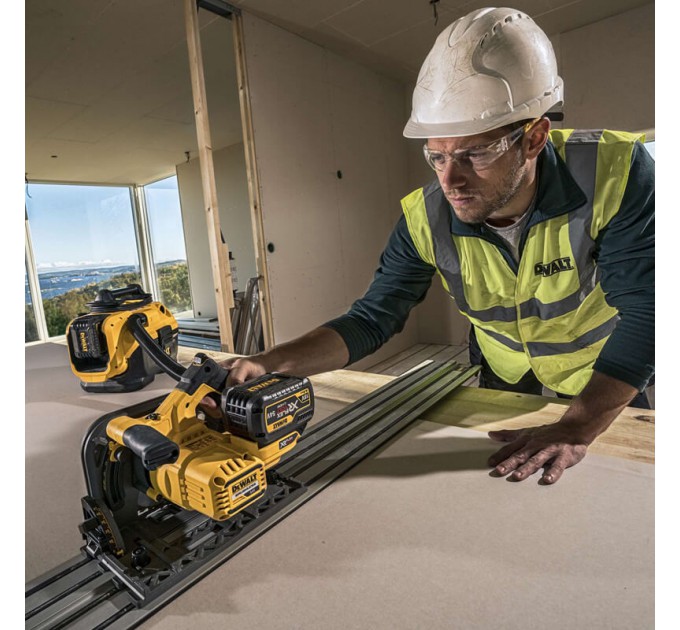 Пила дискова занурювальна акумуляторна DeWALT DCS520T2