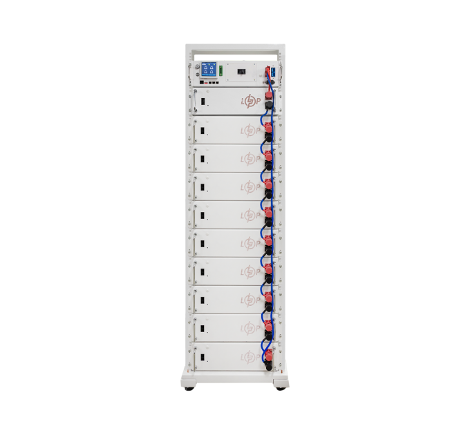 Акумулятор LP LiFePO4 Battery HVM 512V 50Ah (25600 Wh) BMS 125А AB Lrack white