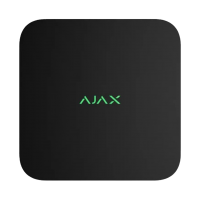 Мережевий відеореєстратор Ajax NVR (8ch) (8EU) на 8 каналів чорний