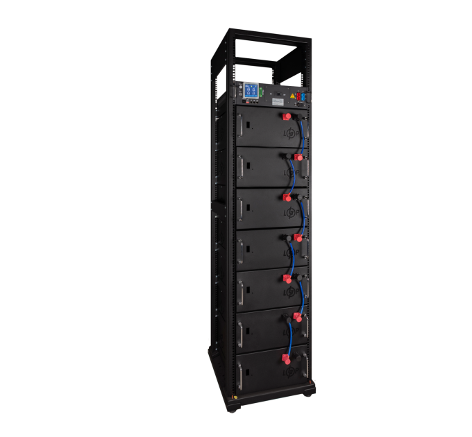 Акумулятор LP LiFePO4 Battery HVM 358,4V 280Ah (100352 Wh) BMS 125А AB Lrack black
