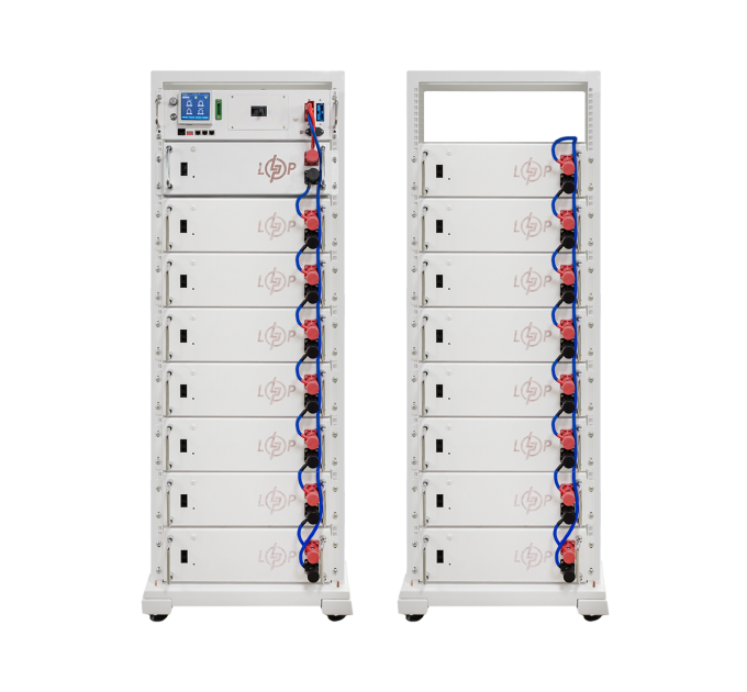 Акумулятор LP LiFePO4 Battery HVM 819,2V 100Ah (81920 Wh) BMS 160А P AB Lrack white