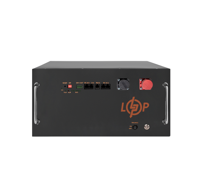 Акумулятор LP LiFePO4 51,2V - 280 Ah (14336Wh) (BMS JK 200A/100А) RM RS485/CAN BL