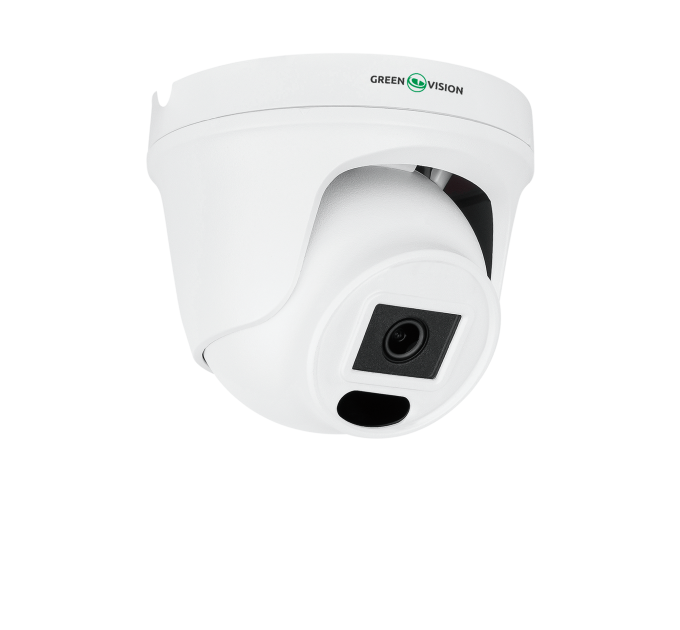 Купольна IP камера GreenVision GV-167-IP-H-DIG30-20 POE