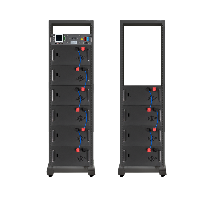Акумулятор LP LiFePO4 Battery HVM 512V 280Ah (143360 Wh) BMS 125А AB Lrack black