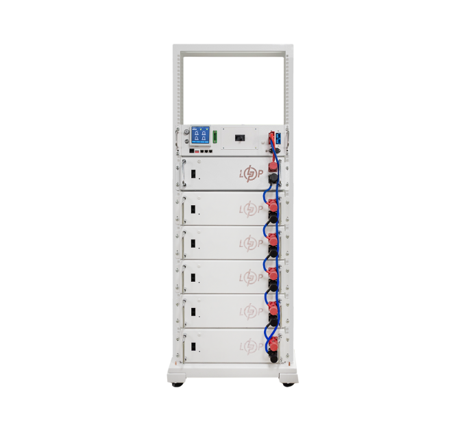 Акумулятор LP LiFePO4 Battery HVM 307,2V 50Ah (15360 Wh) BMS 125А AB Lrack white
