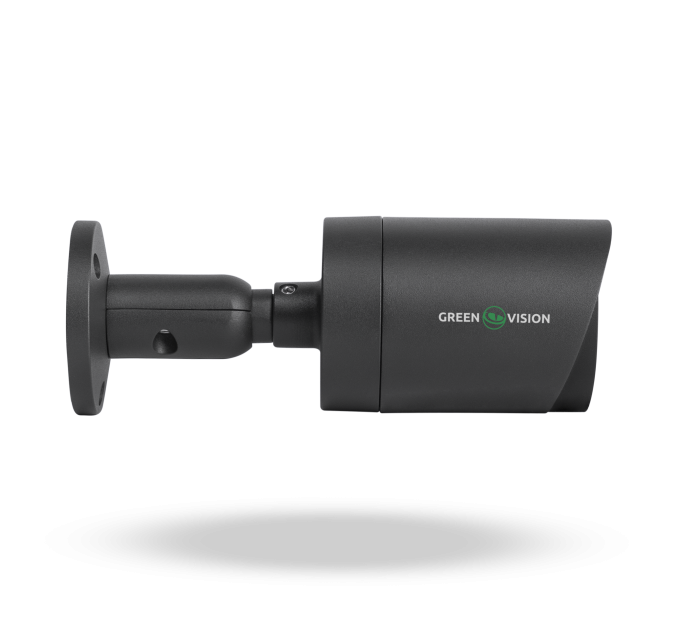 Зовнішня IP-камера GreenVision GV-157-IP-COS50-30H POE 5MP Dark Grey (Ultra)