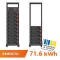 Акумулятор LP LiFePO4 Battery HVM 716,8V 100Ah (71680 Wh) BMS 160А P AB Lrack black