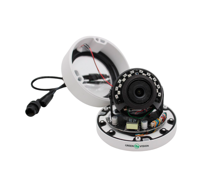 Зовнішня IP-камера GreenVision GV-160-IP-M-DOS50VM-30H-SD POE 5MP (Ultra)
