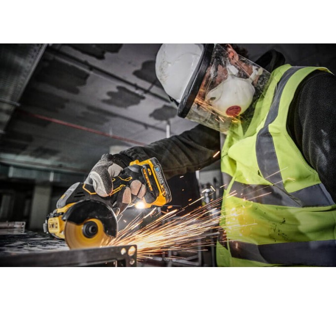 Пила дискова універсальна акумуляторна безщіткова DeWALT DCS438N