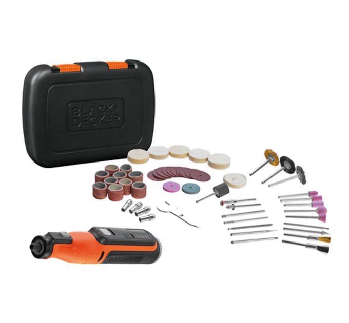 Багатофункціональний інструмент акумуляторний BLACK+DECKER BCRT8IK