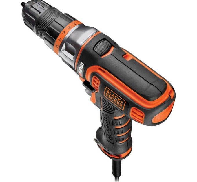 Багатофункціональний інструмент з насадкою дриль-шурупокрут BLACK+DECKER MT350K