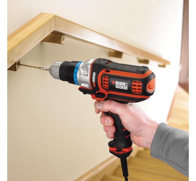 Багатофункціональний інструмент з насадкою дриль-шурупокрут BLACK+DECKER MT350K