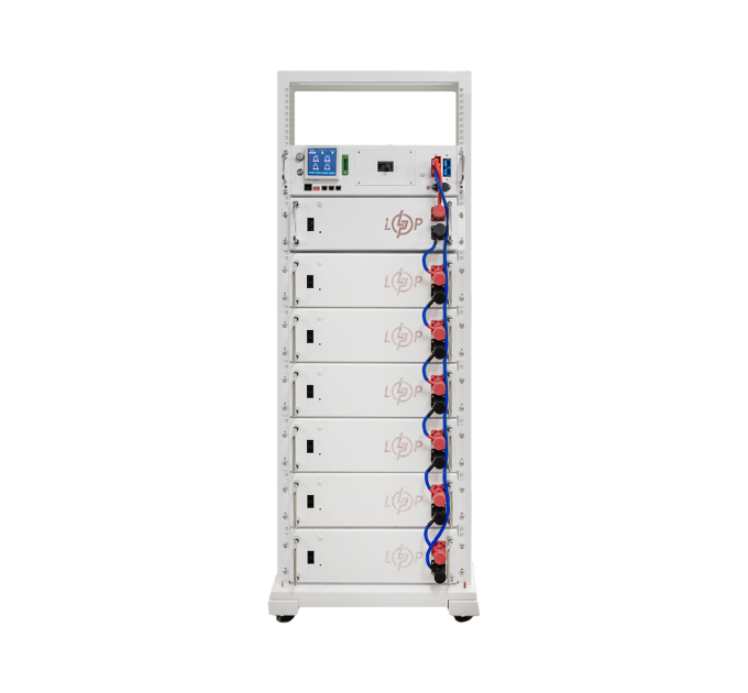 Акумулятор LP LiFePO4 Battery HVM 358,4V 100Ah (35840 Wh) BMS 125А AB Lrack white