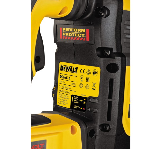 Перфоратор акумуляторний безщітковий SDS-MAX DeWALT DCH614N