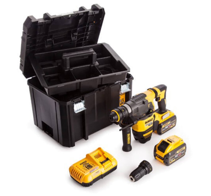 Перфоратор акумуляторний безщітковий SDS-Plus DeWALT DCH334X2