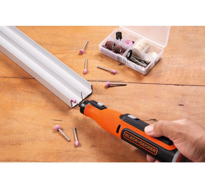 Багатофункціональний інструмент акумуляторний BLACK+DECKER BCRT8I
