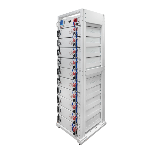 Акумулятор LP LiFePO4 Battery HVM 512V 100Ah (51200 Wh) BMS 125А AB Lrack white