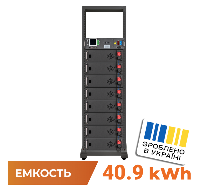 Акумулятор LP LiFePO4 Battery HVM 409,6V 100Ah (40960 Wh) BMS 125А AB Lrack black